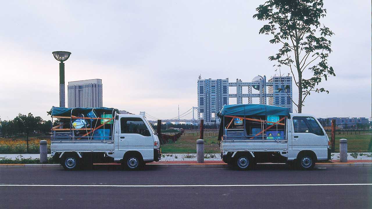 Project in FleeTelevision around Tokyo,1996